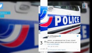 Aix-en-Provence: au volant d'une voiture, un adolescent de 13 ans provoque un accident mortel