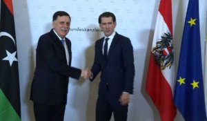 Autriche: Kurz reçoit le Premier ministre libyen à Vienne