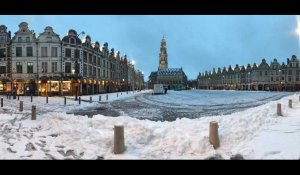 Tempête Gabriel : Entre 10 et 15 cm de neige à Arras