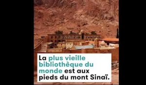 La plus vieille bibliothèque du monde est aux pieds du mont Sinaï
