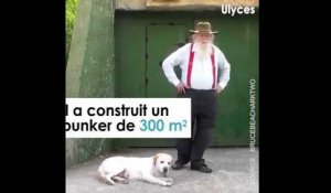 Cet homme s'est construit un bunker fait de 42 bus