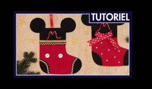 Les Explorateurs de Noël - Tutoriel : Les chaussettes Mickey et Minnie