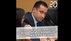 Alexandre Benalla reconnaît des «erreurs» mais refuse de répondre aux questions des sénateurs sur ses passeports