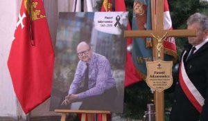 La Pologne dit adieu au maire de Gdansk