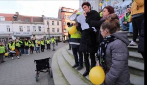 Manifestation des Gilets jaunes à Hénin-Beaumont