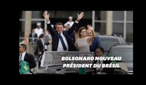 Jair Bolsonaro intronisé président du Brésil à Brasilia