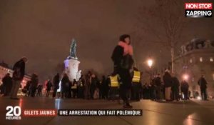 Des Gilets jaunes réunis cette nuit place de la République (vidéo)