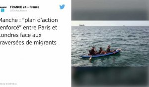 Face aux traversées de migrants dans la Manche, Paris et Londres conviennent d'un « plan d'action »
