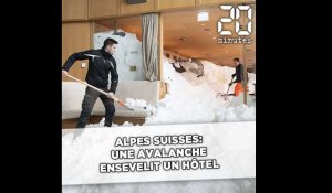 Alpes suisses: Une avalanche ensevelit un hôtel