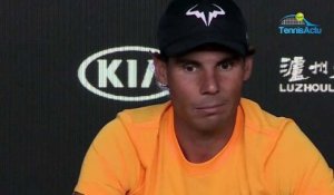 Open d'Australie 2019 - Rafael Nadal  : "C'est pas une grosse surprise que Tsitsipas puisse battre Federer"