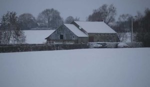 Chutes de neige dans la Sambre-Avesnois