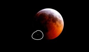Une météorite s'est écrasée sur la Lune pendant l'éclipse