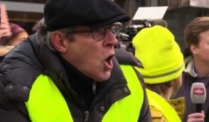 Allemagne: des "gilets jaunes" manifestent à Aix-la-Chapelle
