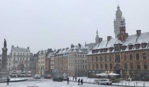 Météo: il neige à Lille ce mardi matin