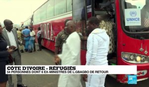 Côte d'Ivoire, le retour au pays de 54 réfugiés pro-Gbagbo