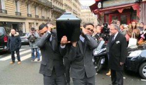 Début des obsèques du compositeur Michel Legrand à Paris