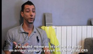 Antonio, gilet jaune blessé par une grenade à Paris raconte