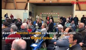 Grand Débat et Marche Blanche : journée gilets jaunes à Beauvais