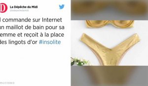 À Vannes, il commande un maillot de bain et reçoit des Louis d'or et des lingots