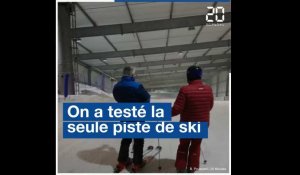 On a testé la seule piste de ski indoor de France
