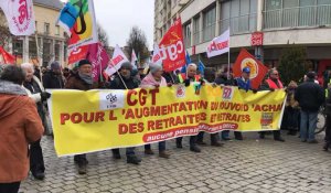 Caen. Manifestation intersyndicale des retraités du Calvados