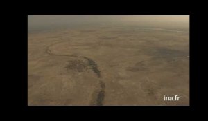 Tchad : villages et fleuve dans la région du lac Tchad