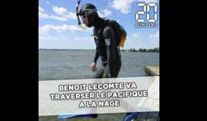 Benoît Lecomte va traverser le Pacifique à la nage