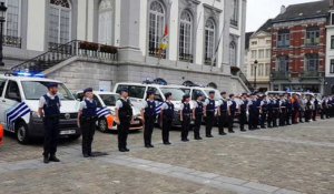 Les policiers verviétois rendent hommage aux policières tuées à Liège