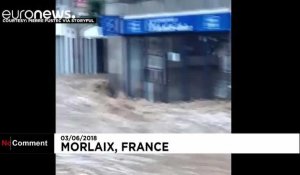 La Bretagne sous l'eau