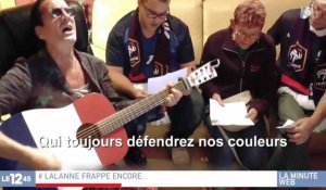 La chanson de Francis Lalanne en soutien des Bleus - ZAPPING ACTU DU 11/06/2018