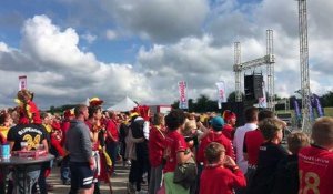 Chimay: plus de 2.000 personnes pour Belgique-Panama