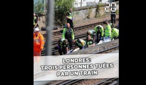Londres: Trois personnes tuées par un train