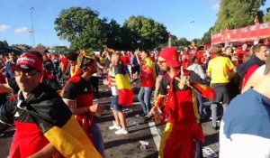 Belgique-Panama à la "Fan Zone" de Mouscron
