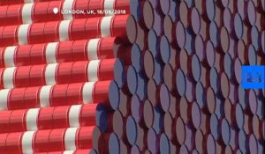 Christo dévoile sa nouvelle œuvre XXL au cœur de Londres