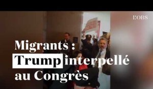 Trump interpellé au Congrès sur les migrants : "N'avez-vous pas des enfants ?"