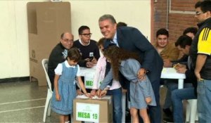Colombie: Vote du candidat de la droite Ivan Duque