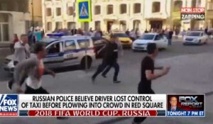 Moscou : un taxi fonce dans la foule, le chauffeur prend la fuite (vidéo)