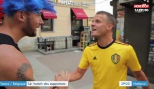 Mondial 2018 : En Russie, les supporters français et belges se chambrent (Vidéo)