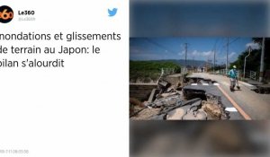 Japon. Inondations et éboulements : le bilan s'alourdit à 179 morts.