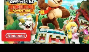 Mario + Rabbids Kingdom Battle Donkey Kong Adventure - Launch Trailer - Nintendo Switch