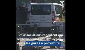 Paris: La «colline du crack» de la porte de la Chapelle évacuée par la police