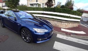 2017 TESLA MODEL S 100D Essai PARIS BIARRITZ AUTOMOTO DAILYMOTION