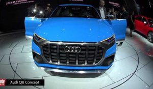 Audi Q8 Concept [SALON DETROIT 2017] : le futur gros SUV coupé aux Anneaux