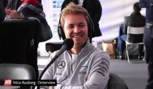 Entretien avec Nico Rosberg lors de l'Allianz Prévention Tour de Nice