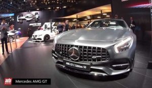 Mercedes-AMG GT C Edition 50 [SALON DETROIT 2017] : pour fêter les 50 ans d'AMG