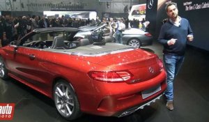 Mercedes Classe C Cabriolet [GENEVE 2016] : les infos officielles