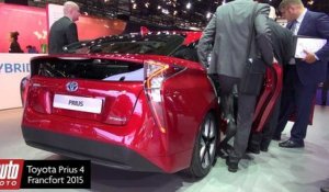 Toyota Prius 4 : l'écolo à Francfort