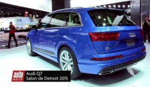 Audi Q7 2015 - Salon de Détroit