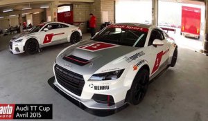 Audi TT Cup 2015 : essai vidéo AutoMoto sur le circuit de Castellolí