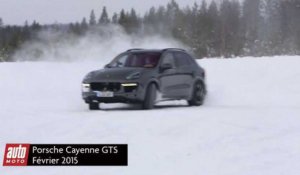 Porsche Cayenne GTS 2015 : essai vidéo sur la neige avec auto-moto.com